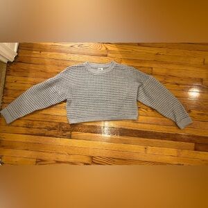Grey Woven Sweater by SEEK